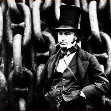 Isambard Kingdom Brunel med cigarr